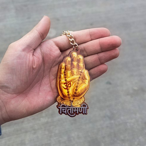 Chintamani keychain